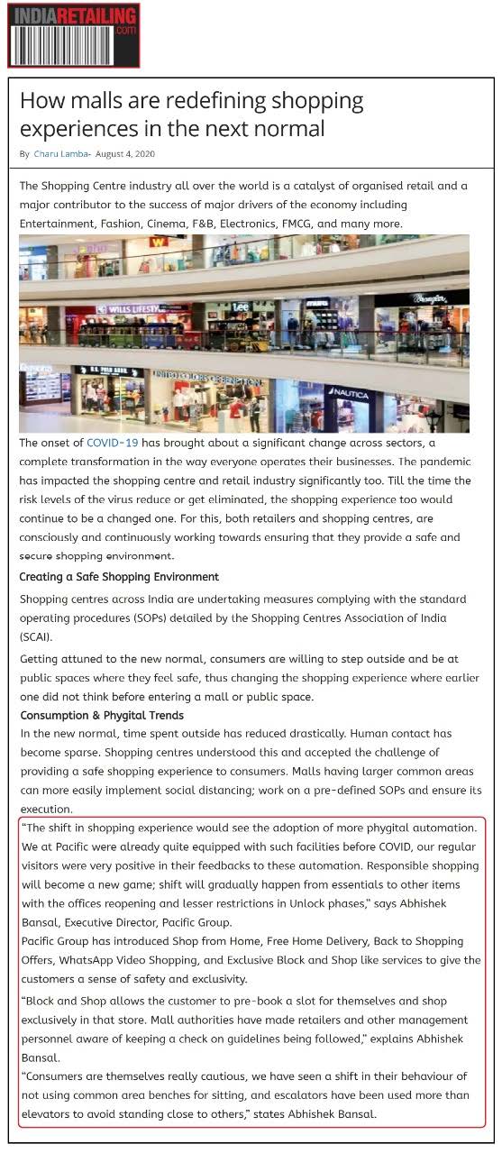 Unlock India 1.0: Govt issues SOPs prior to reopening of shopping malls